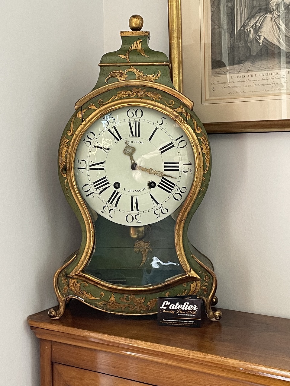 Réparation horloge Neuchâteloise
